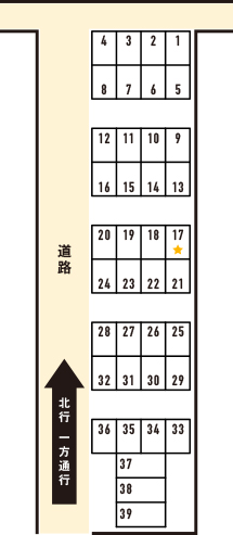 ラボットオフィスへの地図