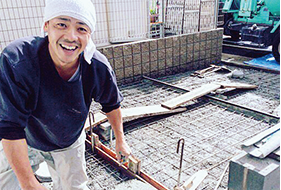 職人さんの写真