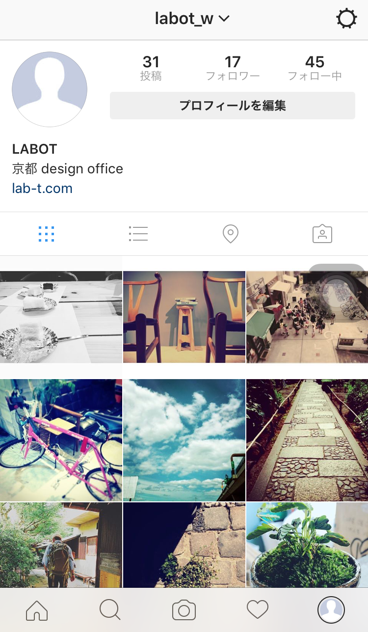 Instagramやってます
