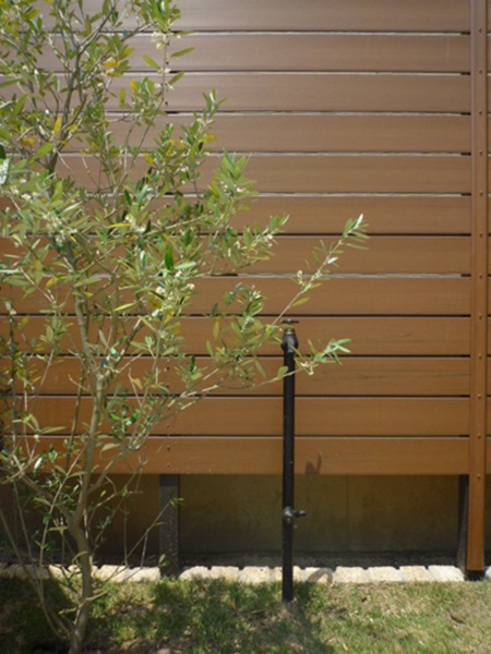 京都 LABOT - lab-t.com - お庭にデザイン立水栓＠伏見区 -