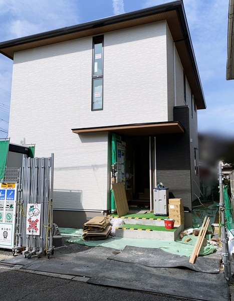 京都 LABOT - lab-t.com - 向日市K様邸の新築外構工事が着工しました -