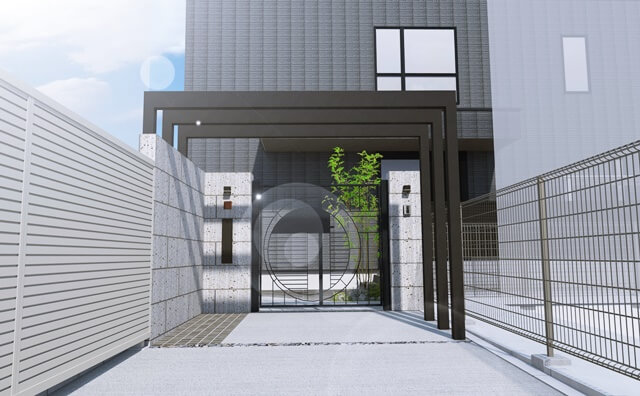 「LABOT」は京都，滋賀のエクステリア、ガーデニングを中心に外構・お庭工事のデザイン、設計、施工管理を一貫して行うエクステリア専門店です。 | 三島郡Y様邸新築外構工事進捗レポート！