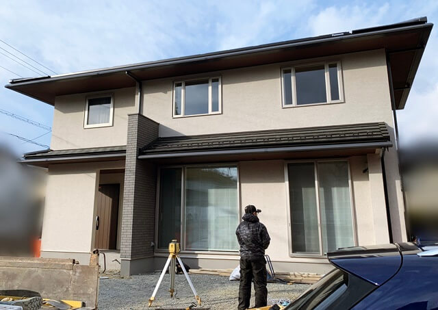 京都 LABOT - lab-t.com - 木津川市で新築外構工事が始まりました【三井ホームＫ様邸】 -