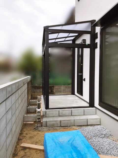 京都 LABOT - lab-t.com - 京田辺市Y様邸の新築外構工事が完成しました -