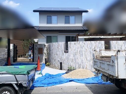LABOT::左京区F様邸新築外構工事進捗レポート