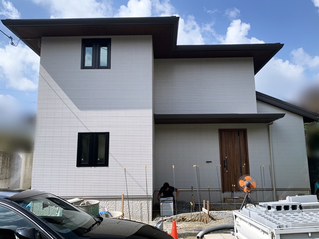 京都 LABOT - lab-t.com - 積水ハウスでご新築：西京区Y様邸新築外構工事、着工ですー -
