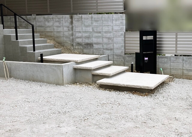 まずは宇治市で住友林業さんでご新築されたT様邸の外構工事から。 | 京都と滋賀の外構ならラボット