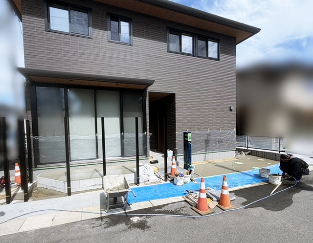 ガレージのコンクリート打設工事の準備をして・・・ | 京都と滋賀の外構ならラボット ガレージのコンクリート打設工事の準備をして・・・ | 京都と滋賀の外構ならラボット